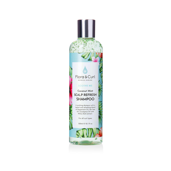 Flora & Curl Coconut Mint Scalp Refresh Shampoo 300ml
