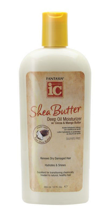 Fantasia Ic Shea Butter Oil Moisturizer 12 oz
