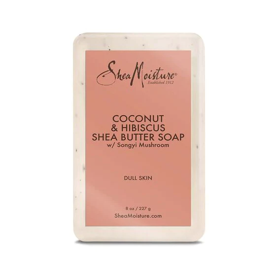 SheaMoisture Coconut & Hibiscus Shea Butter Soap 8oz