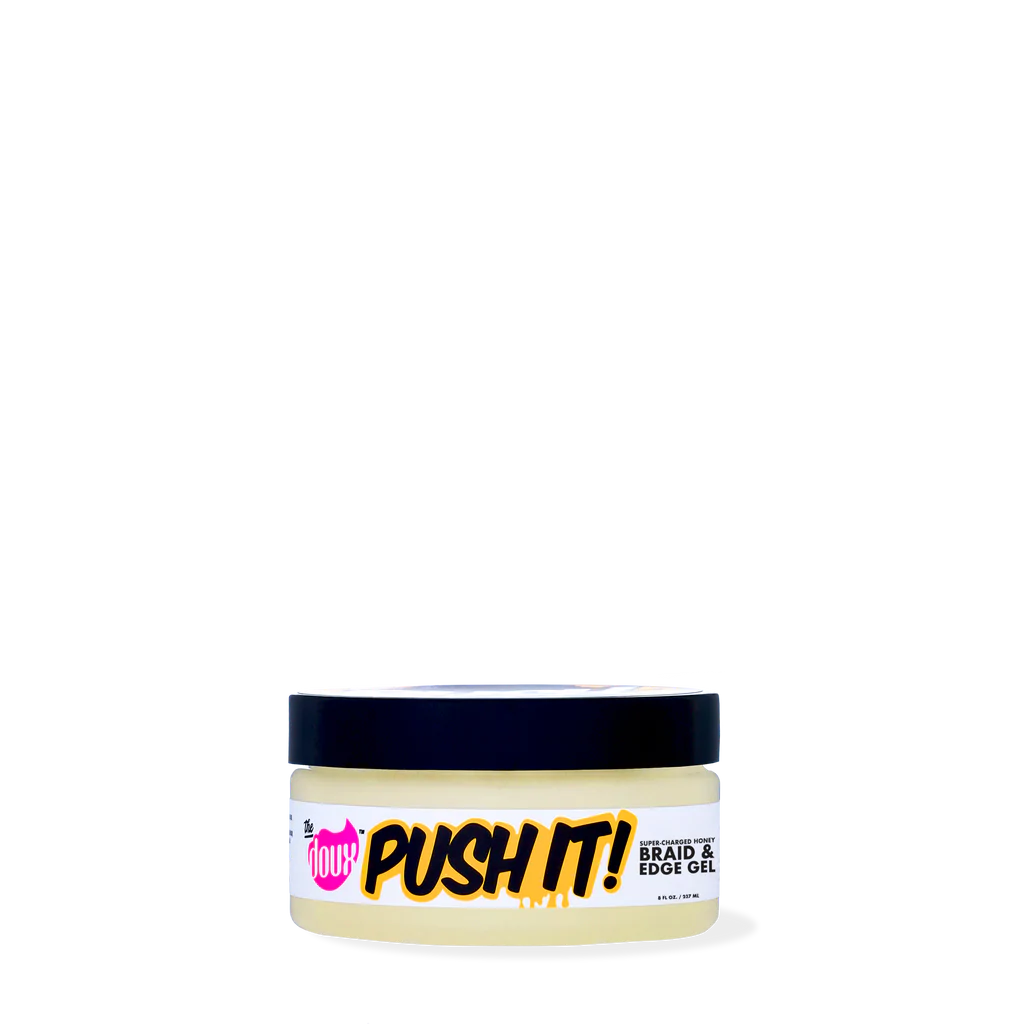 The Doux Push It! Honey Braid &amp; Edge Gel 8oz