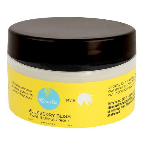 Curls Blueberry Bliss Twist N Shout Cream 8oz