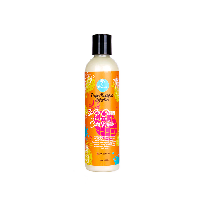 Curls So So Clean Vitamin C Curl Wash 8oz