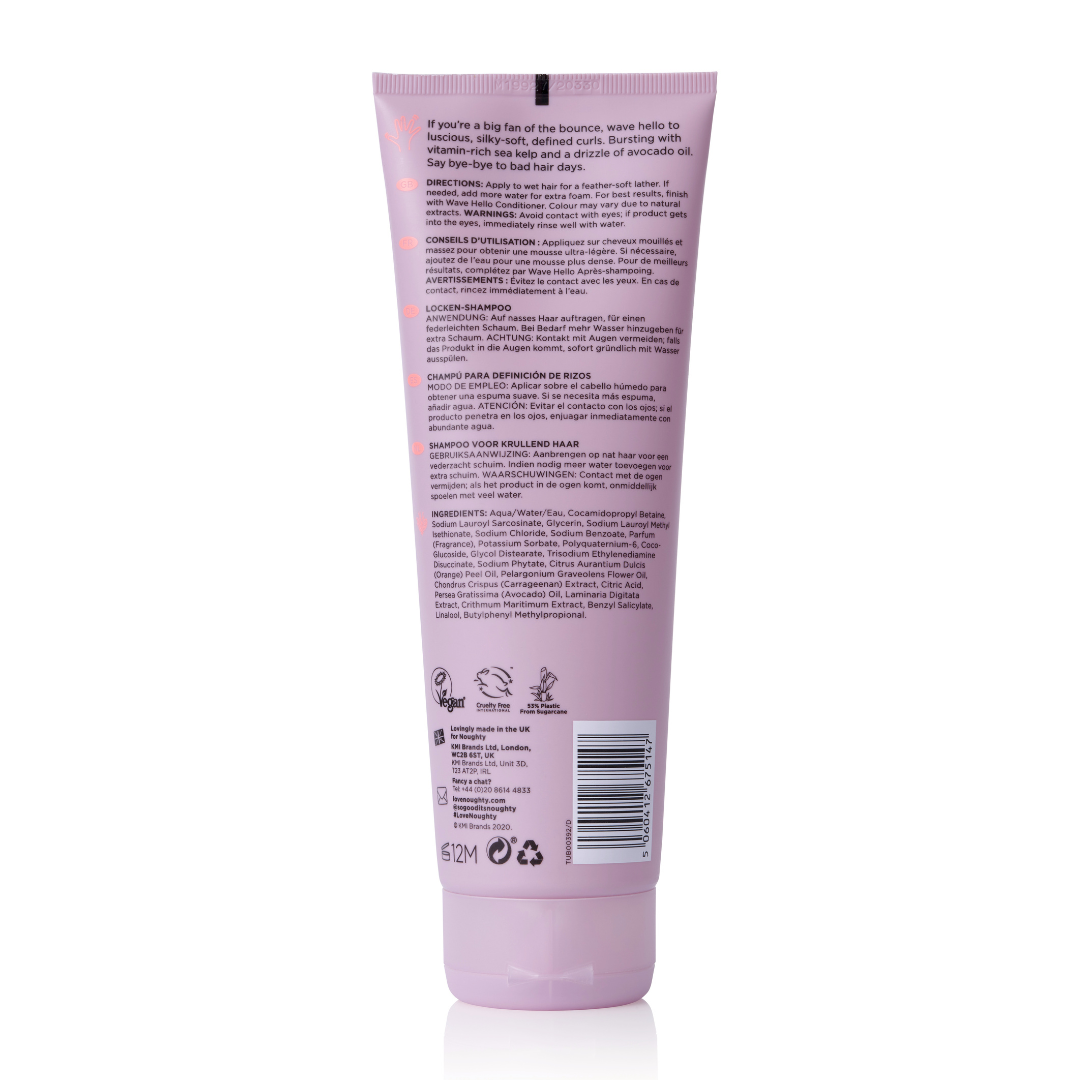 Noughty Wave Hello Shampoo 250ml