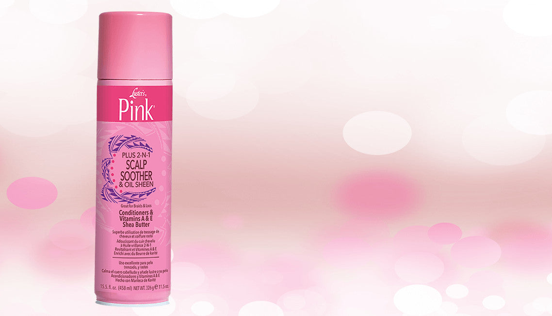 Lusters Pink® Plus 2-N-1 Scalp Soother & Sheen Spray