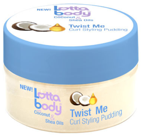Lottabody Coconut &amp; Shea Oils Twist Me Curl Styling Pudding 7oz
