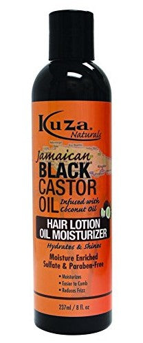 Kuza Jamaican Black Castor Oil Hair Lotion Oil Moisturizer 8oz