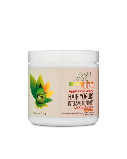 Hawaiian Silky Apple Cider Vinegar Hair Yogurt Intensive Treatment 16oz